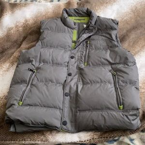 Orvis Gray Down Vest - M